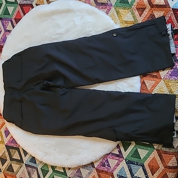 E 408 Black Insulated Thick Winter Snow Pants Outerwear Size Medium - Picture 15 of 15